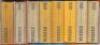 Wisden Cricketers' Almanack 1898, 1948 to 1950 (two copies of the 1950 edition), 1951, 1953 to 1955. Original paper wrapper and limp cloth covers. The 1898, 1949 and one of the 1950 editions in poor condition, the 1948 ex-libris, the remaining books with - 2