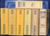 Wisden Cricketers' Almanack 1950 (2), 1953, 1954, 1962, 1967, 1969 and 2004. Original limp cloth covers with the exception of the 2004 which is an original hardback with Sussex C.C.C. 'County Champions' commemorative dustwrapper. One of the 1950 editions 