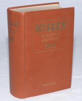 Wisden Cricketers' Almanack 1953. Original hardback. Slightly cocked spine to the right, dulling to the gilt titles on the spine paper otherwise in good condition - cricket