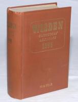 Wisden Cricketers' Almanack 1958. Original hardback. Some fading to the gilt titles on the spine paper otherwise in very good condition - cricket