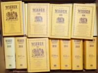 Wisden Cricketers' Almanack 1996 to 2016. Original hardback with dustwrapper. Odd faults to dustwrapper edges otherwise in good/very good condition. Qty 21 - cricket