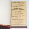 Wisden Cricketers' Almanack 1913. 50th (Jubilee) edition. Bound in light brown boards, with original paper wrappers, with gilt titles to spine. Old tape marks to left hand border of both wrappers near to the spine otherwise in good+ condition - cricket