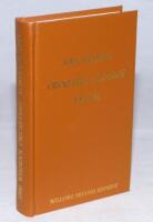 Wisden Cricketers' Almanack 1890. Willows second softback reprint (2007) in light brown hardback covers with gilt lettering. Limited edition 101/250. Very good condition - cricket