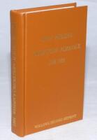 Wisden Cricketers' Almanack 1891. Willows softback reprint (1991) in light brown hardback covers with gilt lettering. Limited edition 243/250. Very good condition - cricket