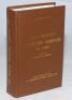 Wisden Cricketers' Almanack 1909. Willows hardback reprint (2000) in dark brown boards with gilt lettering. Un-numbered limited edition. Very good condition - cricket