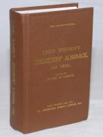 Wisden Cricketers' Almanack 1910. Willows hardback reprint (2001) in dark brown boards with gilt lettering. Un-numbered limited edition. Very good condition - cricket