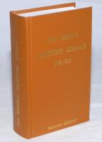 Wisden Cricketers' Almanack 1912. Willows softback reprint (2001) in light brown hardback covers with gilt lettering. Limited edition 197/500. Very good condition - cricket