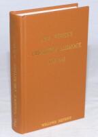 Wisden Cricketers' Almanack 1943. Willows softback reprint (2000) in light brown hardback covers with gilt lettering. Limited edition 72/500. Very good condition - cricket