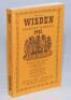 Wisden Cricketers' Almanack 1945. Willows reprint (2000) in softback covers. Limited edition 715/750. Very good condition - cricket