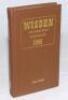 Wisden Cricketers' Almanack 1945. Willows hardback reprint (2000) in dark brown boards with gilt lettering. Un-numbered limited edition. Good/very good condition - cricket