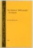 'The Padwick "Bibliography"- Its Genesis'. Irving Rosenwater. Printed for private circulation, Newnham on Severn 2002. Limited edition of 75 of which 65 copies were available for sale, this being number 30, signed by the author. VG - cricket