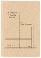 'H.T. Waghorn- A Singular Portrait'. Irving Rosenwater. Newnham on Severn 2005. Limited edition number 88 of 125 numbered copies produced, of which 115 are for sale, signed by Rosenwater. Excellent condition - cricket