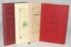 J.W. McKenzie publications. Four titles including one limited edition, 'The Art of Nicholas Felix', Gerald Brodribb, 1985, limited edition no. 152/220, signed by Brodribb. Also three facsimile titles, 'Lillywhite's Illustrated Hand-book of Cricket', edite