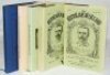 J.W. McKenzie Australian tour titles. Four facsimile titles with dustwrappers, of which two are limited editions, and one other, all published by John McKenzie. 'The Australians in England 1882' 1982, limited edition no. 20/120. 'The Australians in Englan