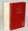 'A Fourth Innings with Cardus'. London 1981. Original imitation leather in slip case. Specially bound limited edition of 100 numbered copies, this being number 18. Good condition - cricket