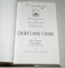 'Cricket Lovely Cricket. West Indies v England 1950'. Vijay P. Kumar. Privately published 2000. Limited Deluxe Edition no. 64/100. Good dustwrapper. Signed to front end paper by all six featured players. Signatures are Rae, Christiani, Walcott, Weekes, Ra - 3