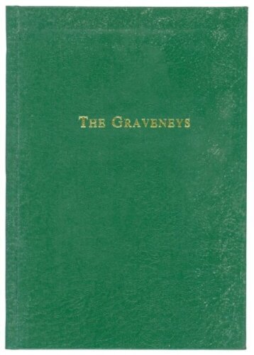 'The Graveneys'. Grahame Parker. Richard Walsh Books, Somerset 1995. Limited edition book signed to photograph plate by Tom and David Graveney and by Parker to title page. Limited edition no. 29/50. Minor ageing to covers, otherwise in very good condition