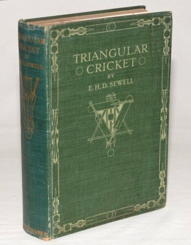 'Googlyman. The Story of H.V. 'Ranji' Horden'. Rick Smith. Tasmania 2005. Limited edition no. 290 of 300 copies produced, signed by the author. 'Horan's Diary. The Australian Touring Team 1877-1879'. Edited by Frank Tyson. Nottingham 2001. Limited edition