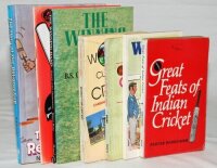 Indian cricket. Seven softback titles. 'Great Feats of Indian Cricket', Partab Ramchand, Calcutta 1984. 'One-Day Cricket Quiz', Narottam Puri', Calcutta 1987. 'The Story of the Reliance Cup', N.K.P. Slave, New Delhi 1987. 'World Cup Cricket', Charanpal Si