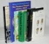 Indian cricket histories. A selection of eleven histories and the odd biography. Two signed hardback titles with dustwrappers, 'C.C.I. & The Brabourne Stadium 1937-1987', Vasant Raiji and Anandji Dossa, Bombay 1987, signed by both authors, and 'Story of 