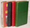 Pakistan. Four hardback titles by A.H. Kardar, one with dustwrapper. 'Test Status on Trial. The story of Pakistan Cricket Team's Historic Tour to England', Karachi 1954. 'Inaugural Test Matches. An eye-witness account of the Pakistan Cricket Team's Tour o