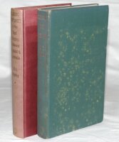 Judge B.J. Wakley. Two hardback titles by Wakley, both published by The Sportsmans Book Club, London. Titles are 'Bradman the Great' 1960, and 'Classic Centuries in the Test Matches between England and Australia' 1965. Original cloth covers. Some staining