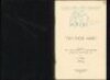 M.C.C. tour of Australia 1932/33 'Bodyline'. 'Oh! Those Ashes'. A.H. Barratt, cartoons by Tom Fisher. Nottingham 1933. Private and Limited edition. Dedicated to 'The Lord Mayor of Nottingham (Councillor H. Seely Whitby, J.P.). Rare post 'Bodyline' tour bo