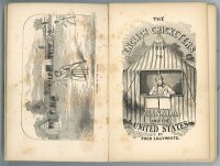 'The English Cricketers' Trip to Canada and the United States in 1859'. Frederick Lillywhite. London 1860 (first edition). Original green boards with title in gilt to front. Slight breaking to page block, some internal foxing, otherwise in good condition 