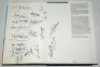 'The History of Derbyshire County Cricket Club'. John Shawcroft. Christopher Helm, Bromley 1989. Hardback with dustwrapper. Signed to the front and rear endpapers by forty six players, and to internal pages by two players, five signature on pieces laid do - 3