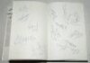 'The History of Glamorgan County Cricket Club'. Andrew Hignell. Christopher Helm, Bromley 1988. Hardback with dustwrapper. Signed to the title page by the author, to the front and rear endpapers by twenty nine players, and to internal pages by four player - 3