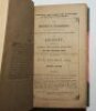 William Denison. 'The Cricketer's Companion: containing the Scores of All the Grand and Principal Games of Cricket played at Lord's and other grounds...' 1843-1846. The first four (and only) editions bound together in one volume with modern marbled boards - 3