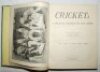 'Cricket: A Weekly Record of the Game'. Volume VII. Numbers 170-199 (26th January to 27th December 1888). Bound in publisher's original green cloth, gilt title to front and spine, title page and contents page to front, lacking original wrappers, one suppl - 2