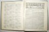 'Cricket: A Weekly Record of the Game'. Volume IX. Numbers 230-259 (27th January to 27th December 1890). Bound in publisher's original green cloth, gilt title to front and spine, title page and contents page to front, lacking original wrappers. Illustrate