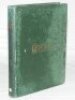 'Cricket: A Weekly Record of the Game'. Volume IX. Numbers 230-259 (27th January to 27th December 1890). Bound in publisher's original green cloth, gilt title to front and spine, title page and contents page to front, lacking original wrappers. Illustrate - 3