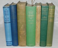 County and Club histories. Seven hardback titles in original publishers' cloth. 'The Walkers of Southgate. A famous brotherhood of cricketers', W.A. Bettesworth, London 1900. Wear to boards and breaking to internal hinges. 'Nottinghamshire Cricket and Cri