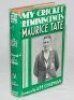 'My Cricket Reminiscences'. Maurice Tate. London 1934. Original hardback unusually with nice original dustwrapper. Good condition - cricket