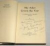 'The Ashes Crown the Year'. J.H. Fingleton. London 1954. Original dustwrapper with odd nicks and fading to spine. Signed to the title page with dedication, 'Best wishes to "Plum" [H.W.] Warner. Jack Fingleton, Canterbury, Jun. 1975'. Ownership name in ink - 2