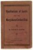 'Recollections of Lord's and the Marylebone Cricket Club'. William H. Slatter. Privately printed 1914. 8vo. Original printed wrappers, contained within modern maroon solander box with title in gilt to spine. Includes the mounted photograph showing the gro