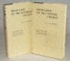 'Fresh Light on 18th Century Cricket' and 'Fresh Light on Pre-Victorian Cricket'. G.B. Buckley. Originally published in 1935 and 1937. Facsimile hardback reprints with dustwrappers published by Roger Heavens in 2008. Qty 2. G/VG - cricket