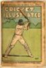 'Cricket Illustrated'. 'Cowan's Practical Picture Books' number 3. By G.W. Beldam, Cowans & Gray 1908. The booklet contains sixty photographs by Beldam of players in action. Original decorative wrappers soiled and detached. Foxing to endpapers, first page