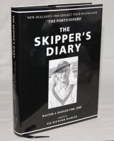 'The Skipper's Diary. New Zealand's 1949 Cricket Tour of England. "The Forty-Niners"'. Walter Hadlee and Richard Hadlee. New South Wales 2017. Very good dustwrapper. Excellent condition - cricket