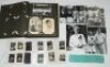 Tennis postcards late 1890s onwards. Early postcard album comprising a collection of twenty five mainly tennis related postcards from early 1900s onwards, the majority real photographs depicting tennis players, also humour, Wimbledon etc. Also a modern al - 2