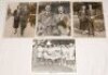 Tennis press photographs 1938-1949. Six original mono action press photographs featuring Margot Lumb (England) in the 1938 Wightman Cup, Bob Maud (South Africa) playing at Wimbledon in 1939, and Geoff Brown (Australia), Eustace Fannin (South Africa), Fran - 3