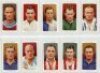 Football cigarette cards 1934-1938. Three full sets, each of fifty cards. John Player & Sons 'Hints on Association Football' 1934 in official album. Rusting to staples, otherwise in very good condition. W.D. & H.O. Wills 'Association Footballers' 1935, an - 3