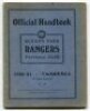 Queen's Park Rangers. Official Handbook. Season 1930-31. Original wrappers. 40pp plus wrappers. Printed and published by F.E. Blower & Co, Watford. Minor 'light' fading to wrapper edges otherwise in good/very good condition - football