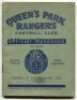 Queen's Park Rangers. Official Handbooks. Seasons 1946-47, 1947-48, 1948-49, 1949-50, 1950-51, 1951-1952, 1952-53, 1953-54, 1954-55, 1955-56 (two copies), 1956-57, 1959-60, 1961-62, 1962-63 and 1966-67. Original covers. All copies to 1950-51 printed and p - 2