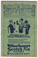 Queen's Park Rangers v Plymouth Argyle. Season 1926/27. Official programme for the Division Three (South) match played at Loftus Road on Saturday 9th October 1926. Good/very good condition. Rare - football