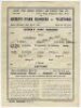 Queen's Park Rangers. Season 1942/43. Official war-time single sheet home programmes v Reading (Football League South, 16/1) and v Watford (Friendly, 26/4). Light folds to both programmes, the Reading programme with pencil annotation to 'field of play', t - 3