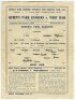 Queen's Park Rangers. Season 1943/44. Three official war-time Football League South single sheet home programmes v Brentford (27/12), West Ham United (8/1) and v Reading (22/1). Light folds to all three programmes, pencil and ink annotation respectively t - 3