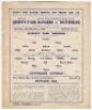 Queen's Park Rangers. Season 1944/45. Three official war-time single sheet Football League South home programmes v Crystal Palace (2/12, Tottenham Hotspur (23/12) and v West Ham United (17/2). Pencil annotation to the 'field of play' of the Spurs program - 2